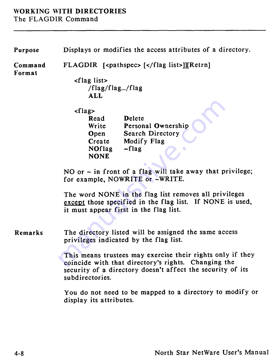 North Star Netware User Manual Download Page 120