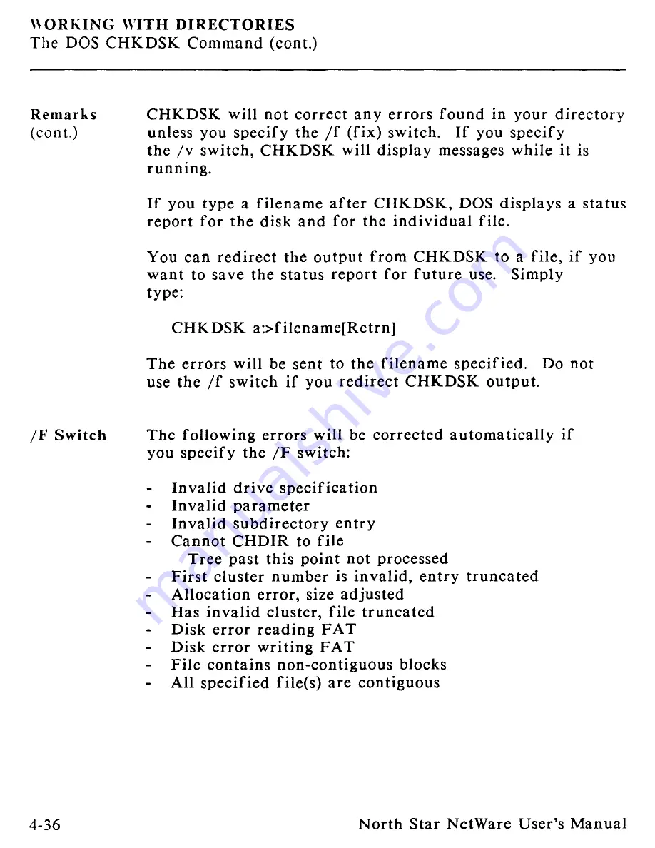 North Star Netware User Manual Download Page 148