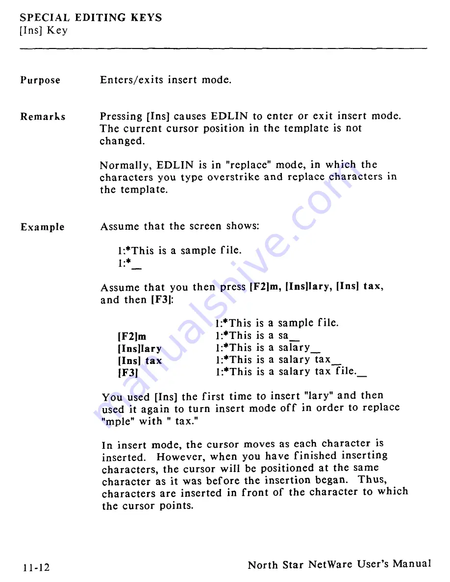 North Star Netware User Manual Download Page 312