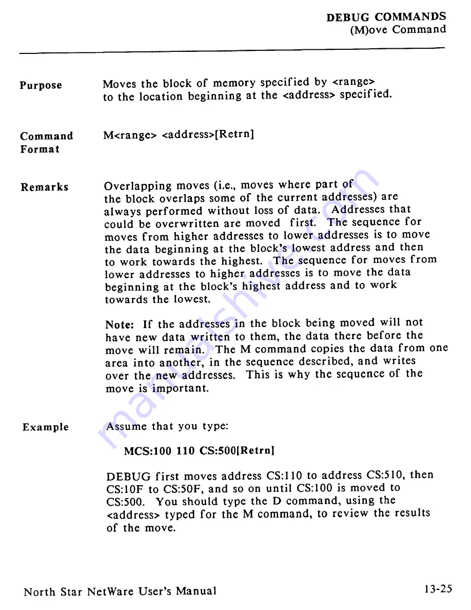 North Star Netware User Manual Download Page 407