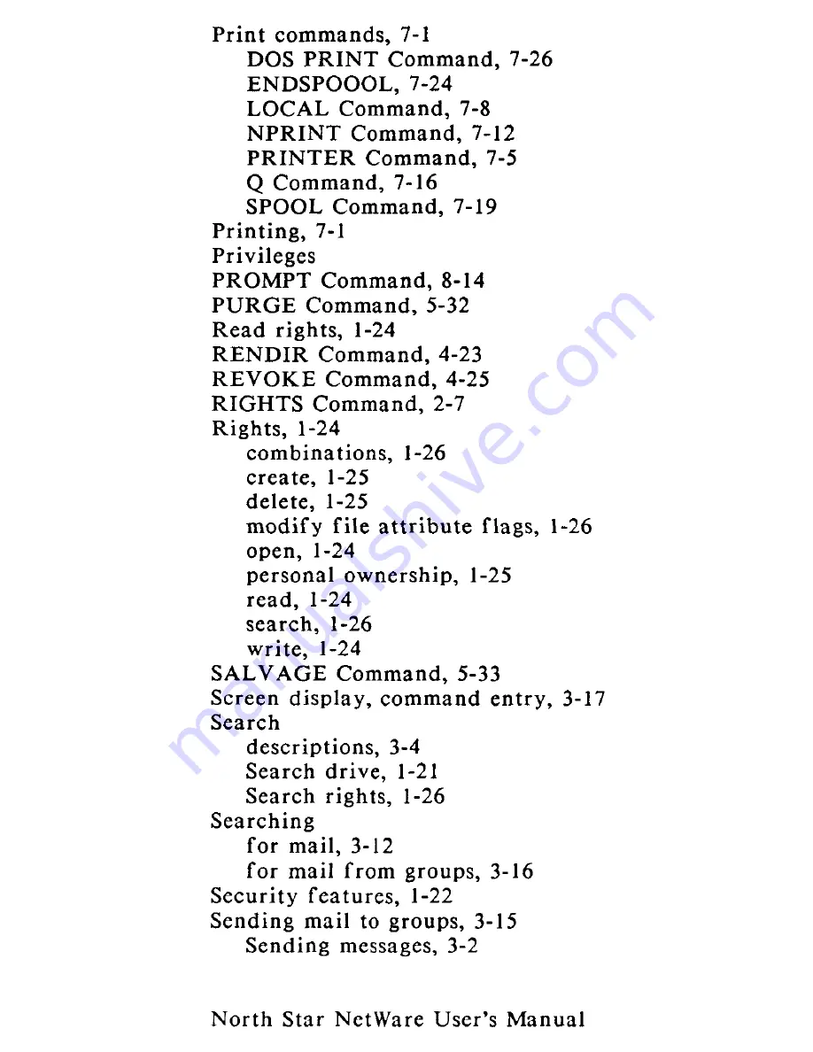 North Star Netware Скачать руководство пользователя страница 481