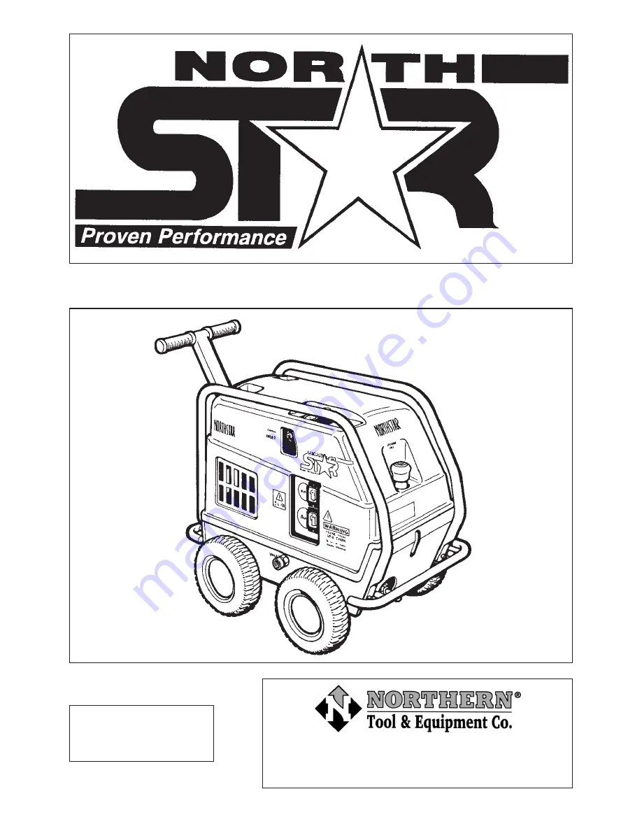 North Star Ranger 157394 Скачать руководство пользователя страница 1