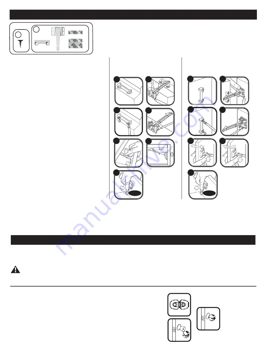 NORTH STATES CHILDPROOFING DELUXE SET 6191 Скачать руководство пользователя страница 4