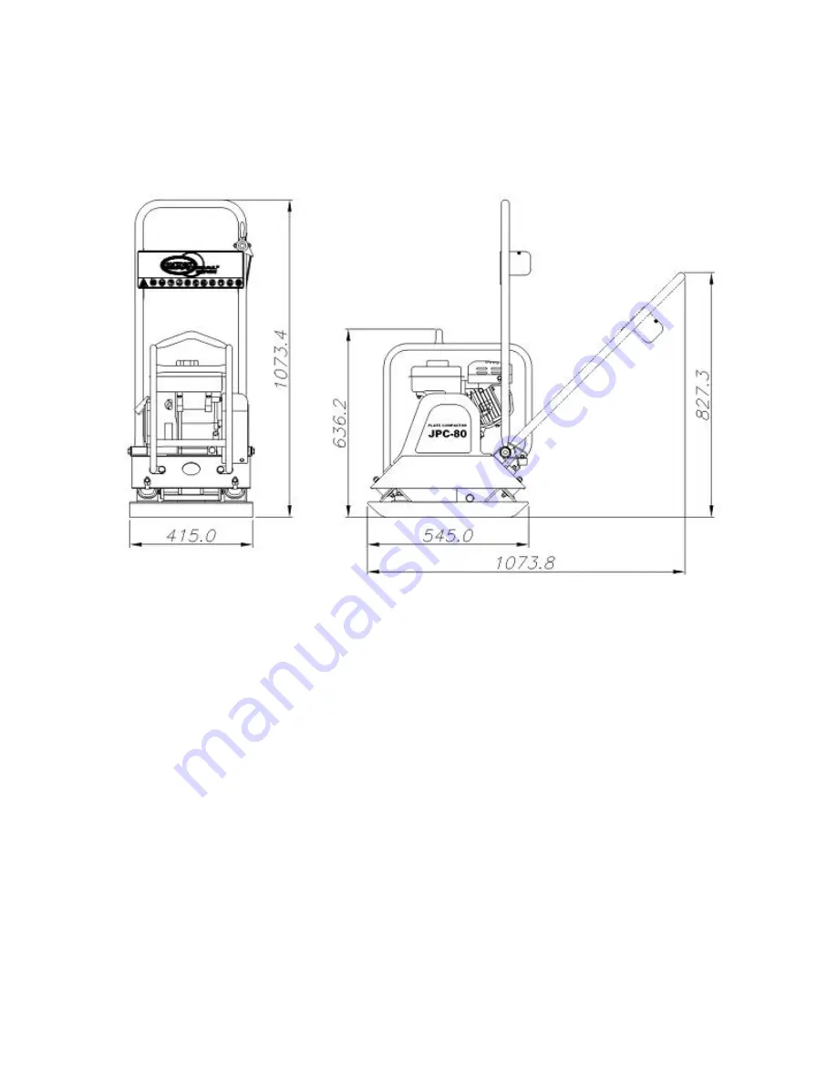 Northern Industrial JPC-80 User Instruction Manual Download Page 9