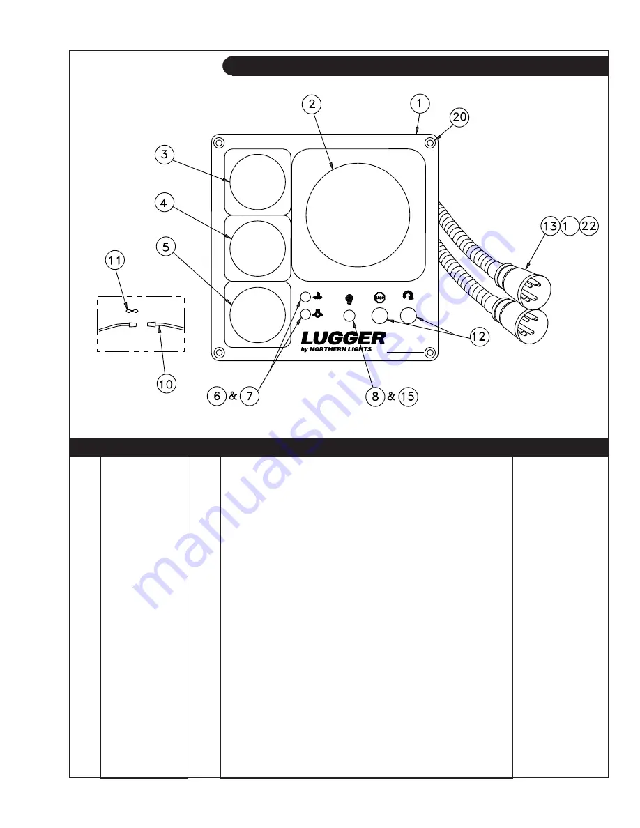 Northern Lights Lugger L984 Operator'S Manual Download Page 67