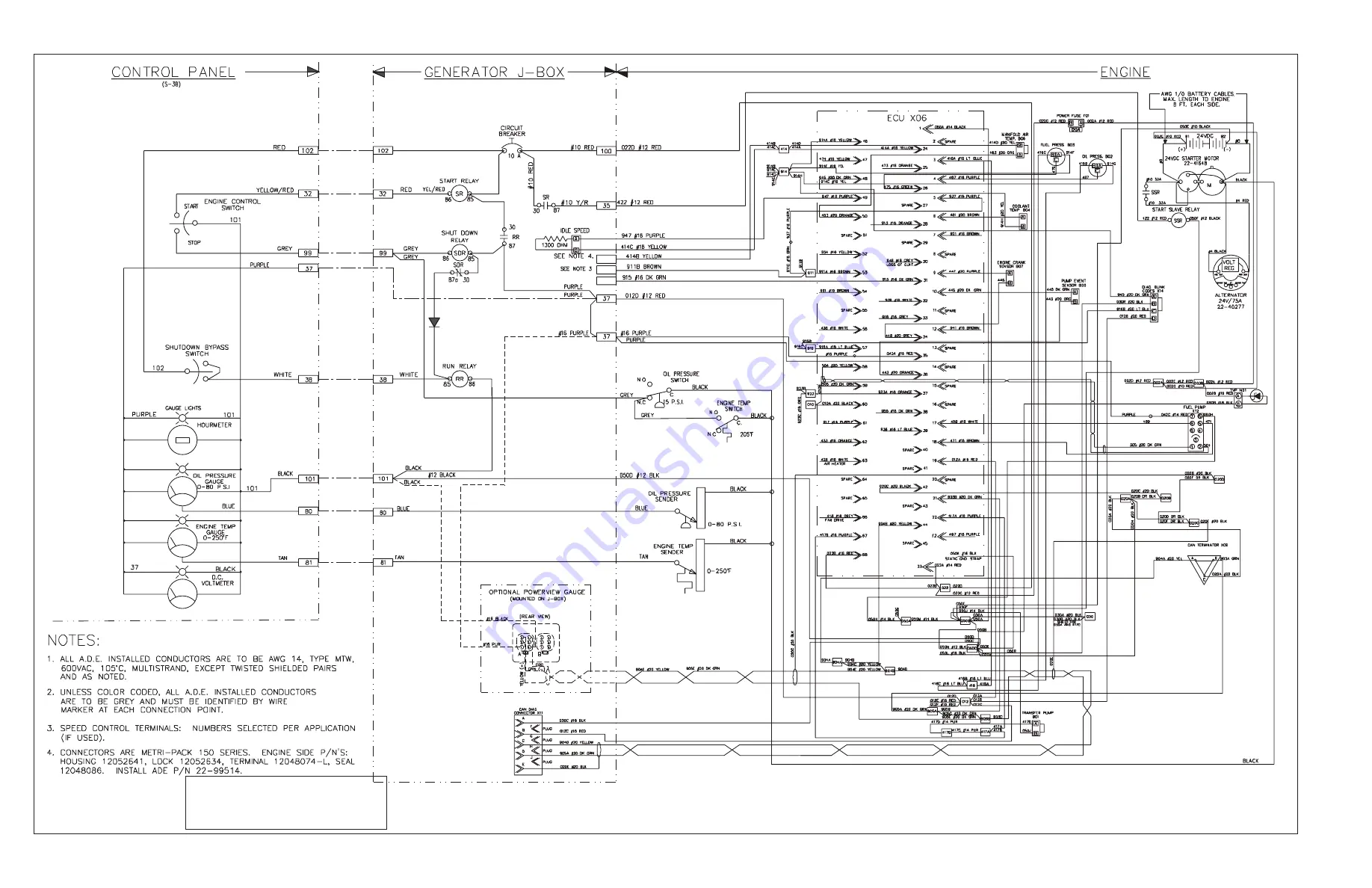 Northern Lights M1064A Operator'S Manual Download Page 50