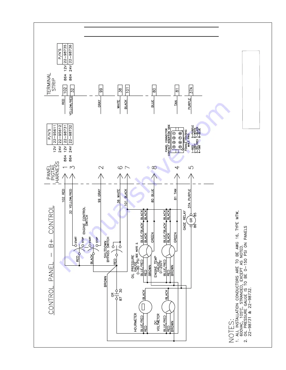 Northern Lights M673L3 Operator'S Manual Download Page 43