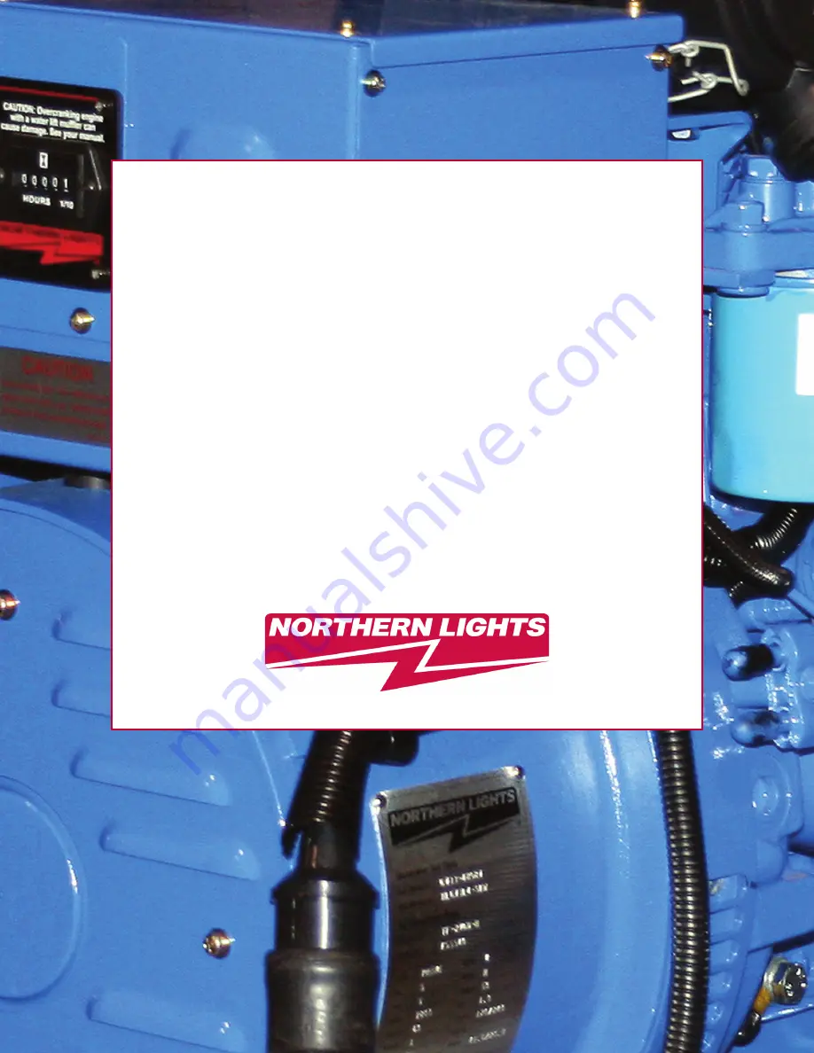 Northern Lights ONL673L4 Operator'S Manual Download Page 1