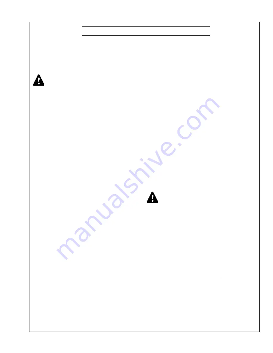 Northern Lights ONL843NW4 Operator'S Manual Download Page 21