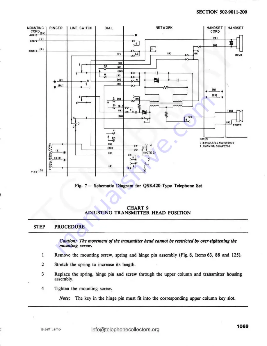 Northern Telecom Decorator Series Identification, Connections And Maintenance Download Page 14