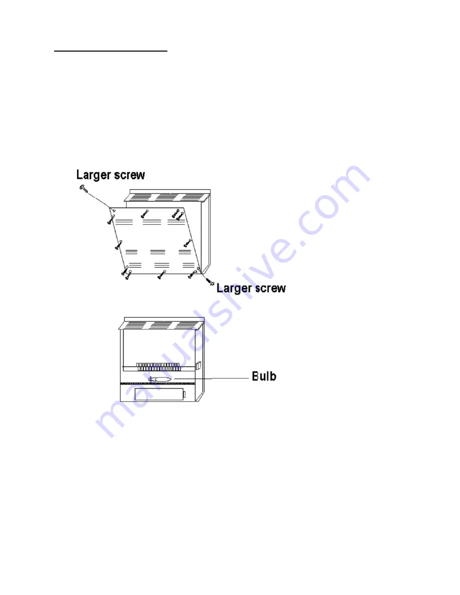 Northern Tool Electric fireplace heater Assembly And Operation Manual Download Page 13