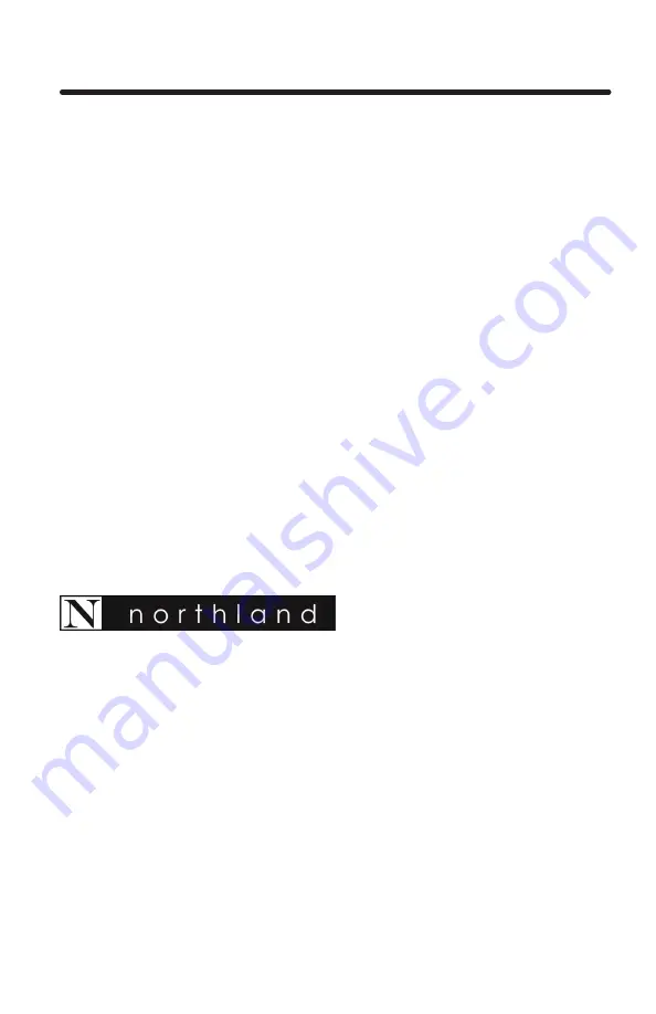 Northland NL24BCG0 Series Installation, Operation And Maintenance Instructions Download Page 34