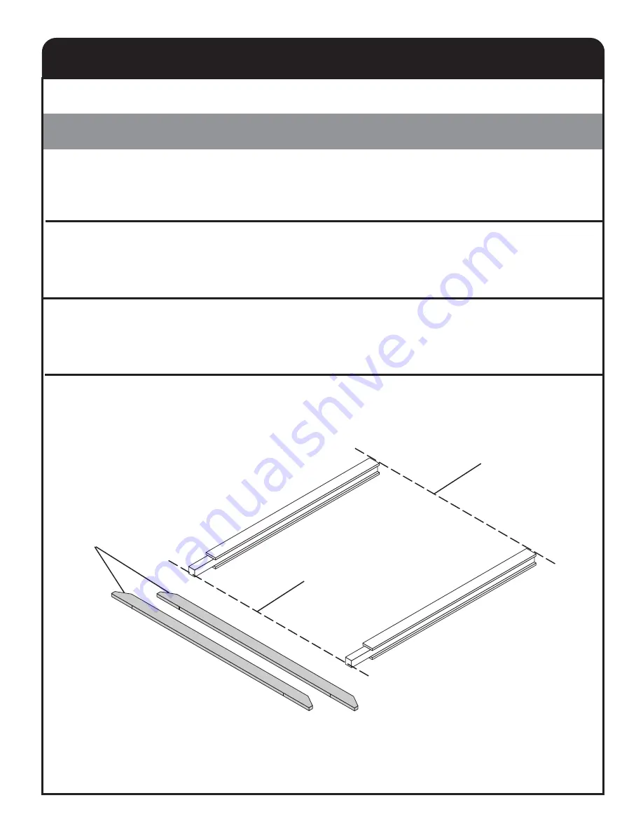 Northline Express Pergola 305 cm x 366 cm Instructions Manual Download Page 12