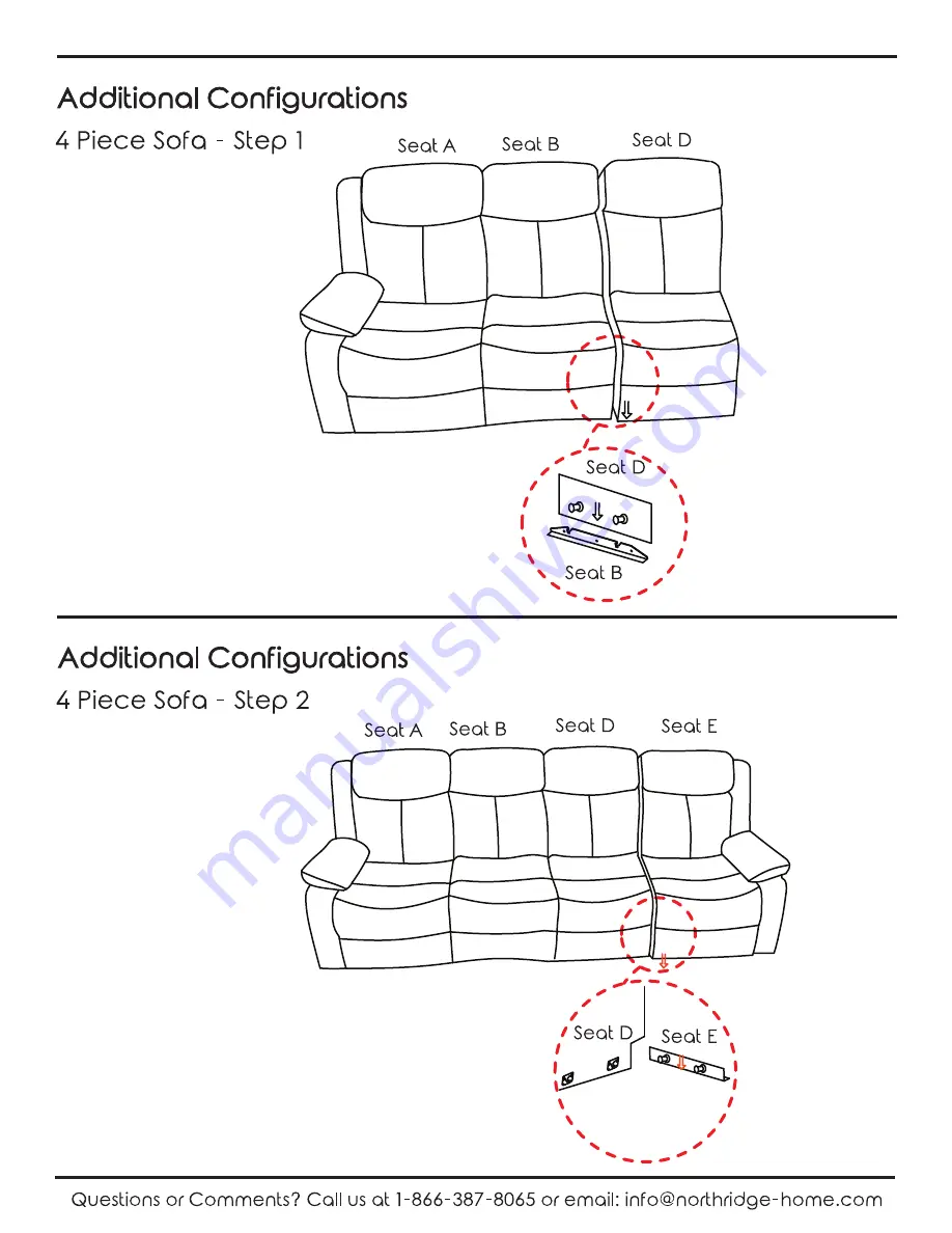 Northridge Home 265613 Assembly Manual Download Page 20