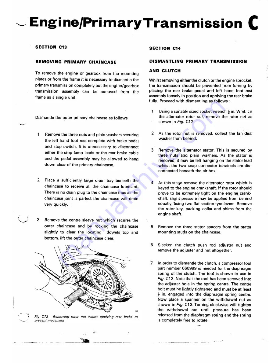 Norton 1970 Commando 750 Fastback Скачать руководство пользователя страница 43