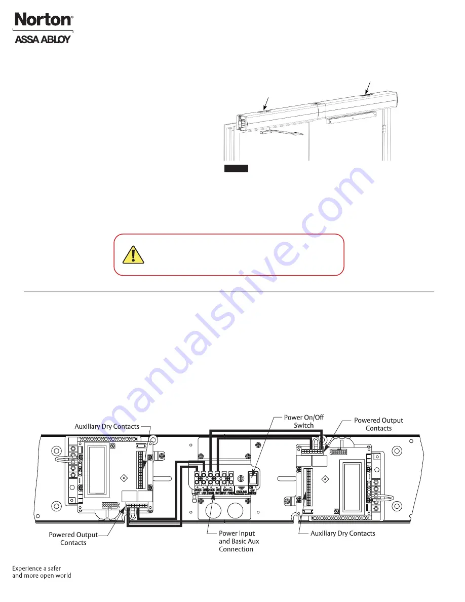 Norton Assa Abloy D6001DE-L Series Installation Instructions Manual Download Page 16