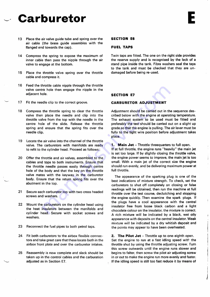 Norton Commando 750 Workshop Manual Download Page 83