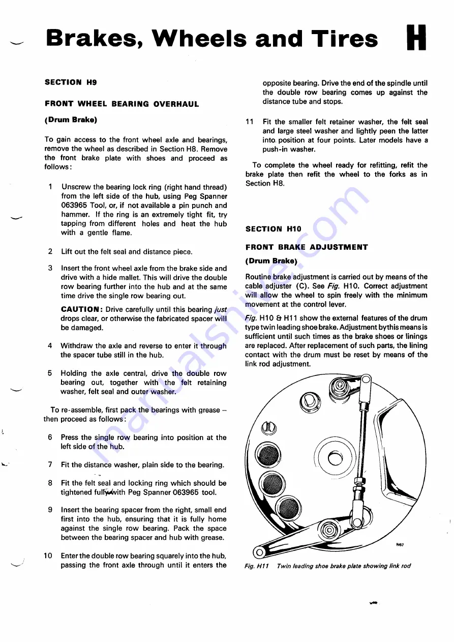 Norton Commando 750 Workshop Manual Download Page 129