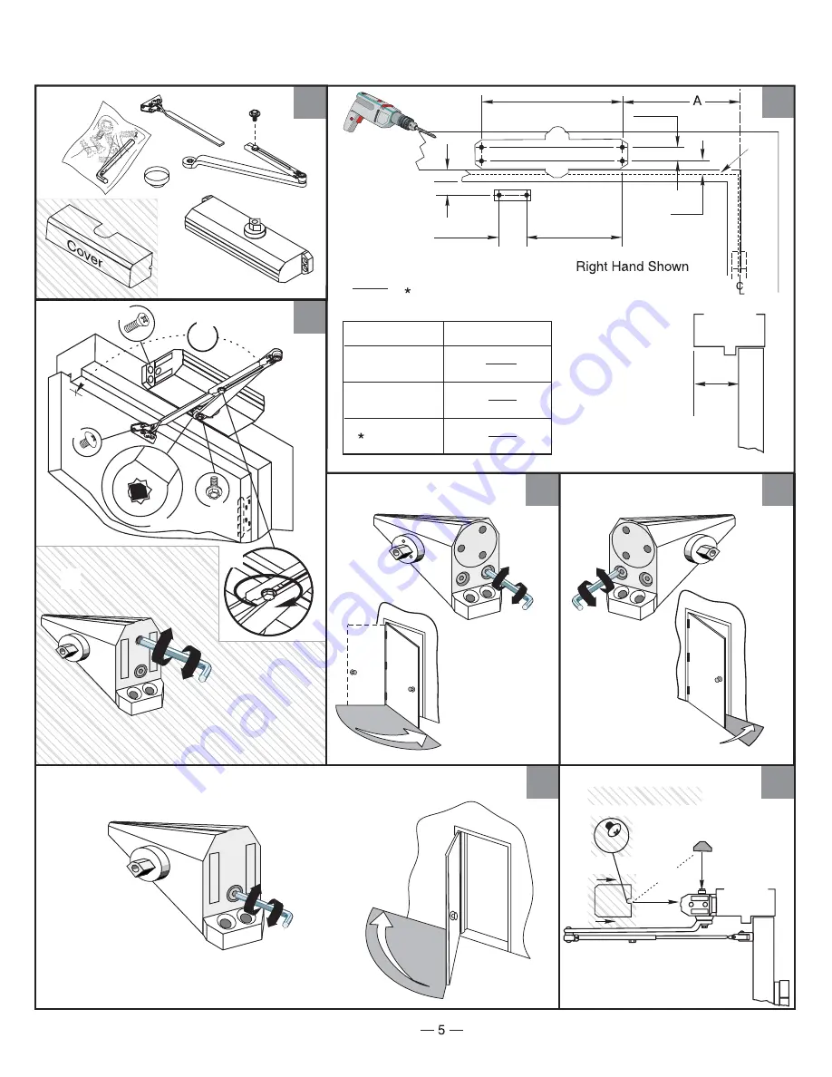 Norton Tri-Style 1600 Series Installation Instructions Manual Download Page 5