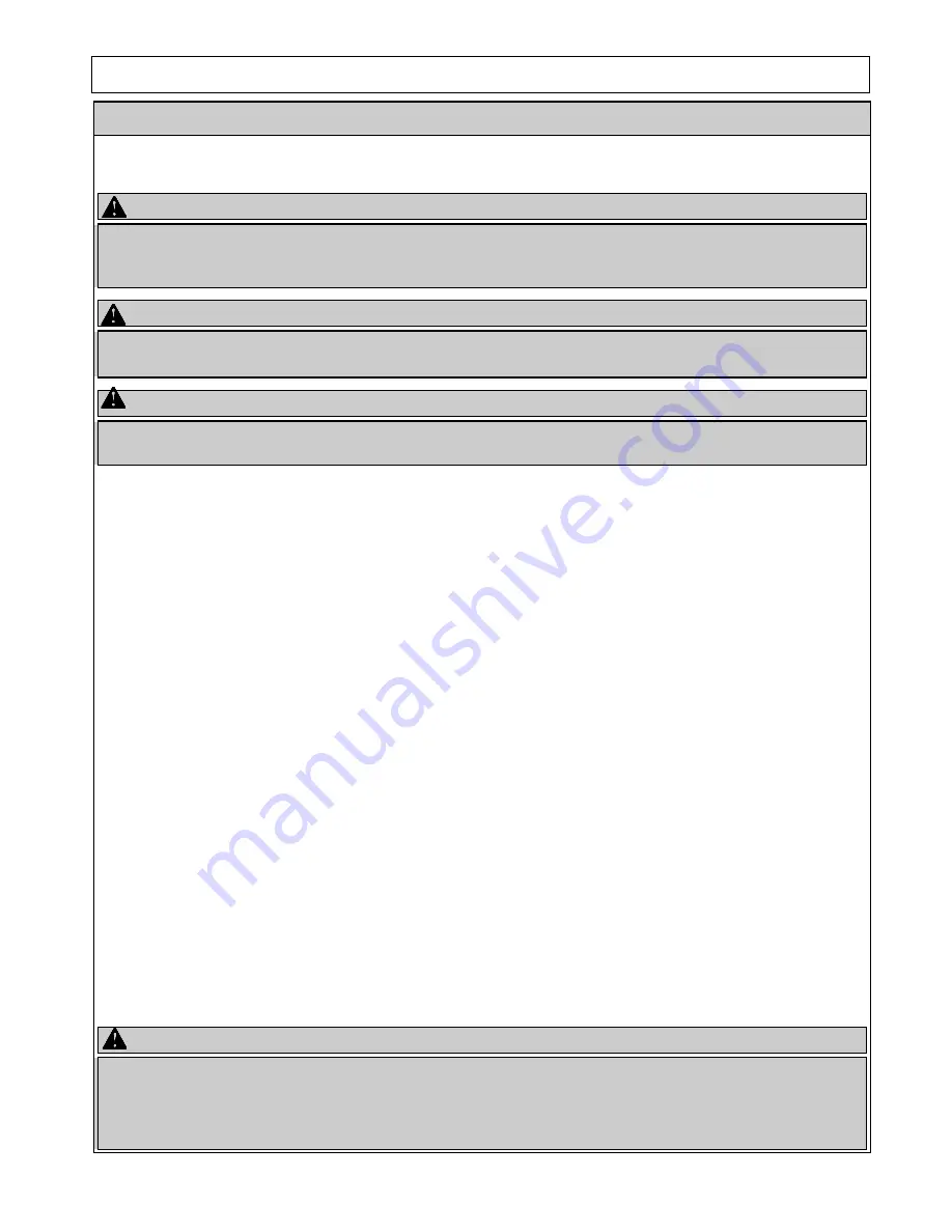 Nortrac 296025 Instructions For Installation/Set-Up, Operation, Servicing, & Storage Download Page 15