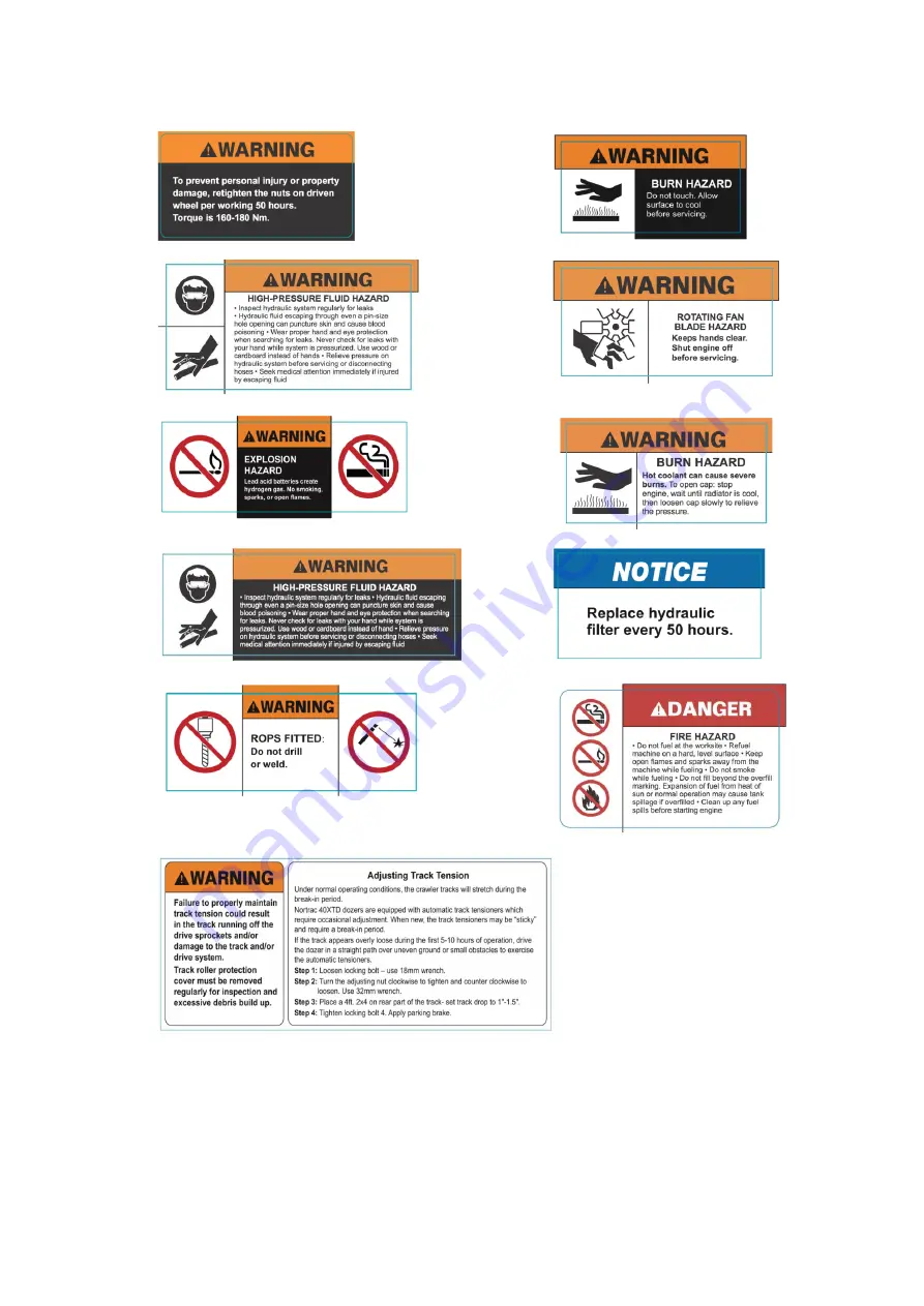 Nortrac 40XTD Скачать руководство пользователя страница 12