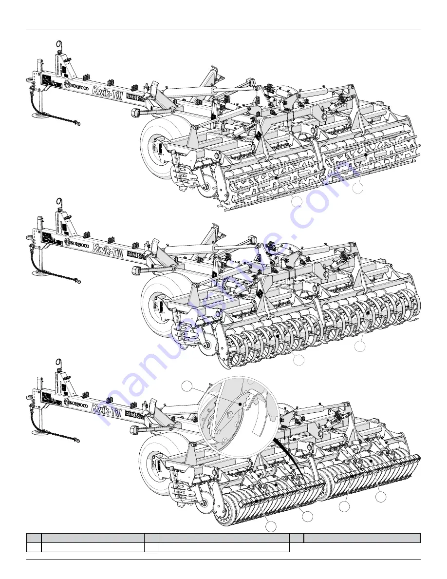 Norwood Kwik-Till HSD1600 Скачать руководство пользователя страница 68