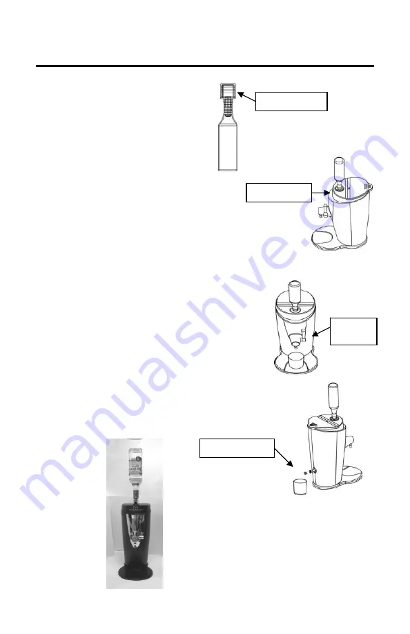 Nostalgia Electrics ICE SHOT DISPENSER Instructions Download Page 3