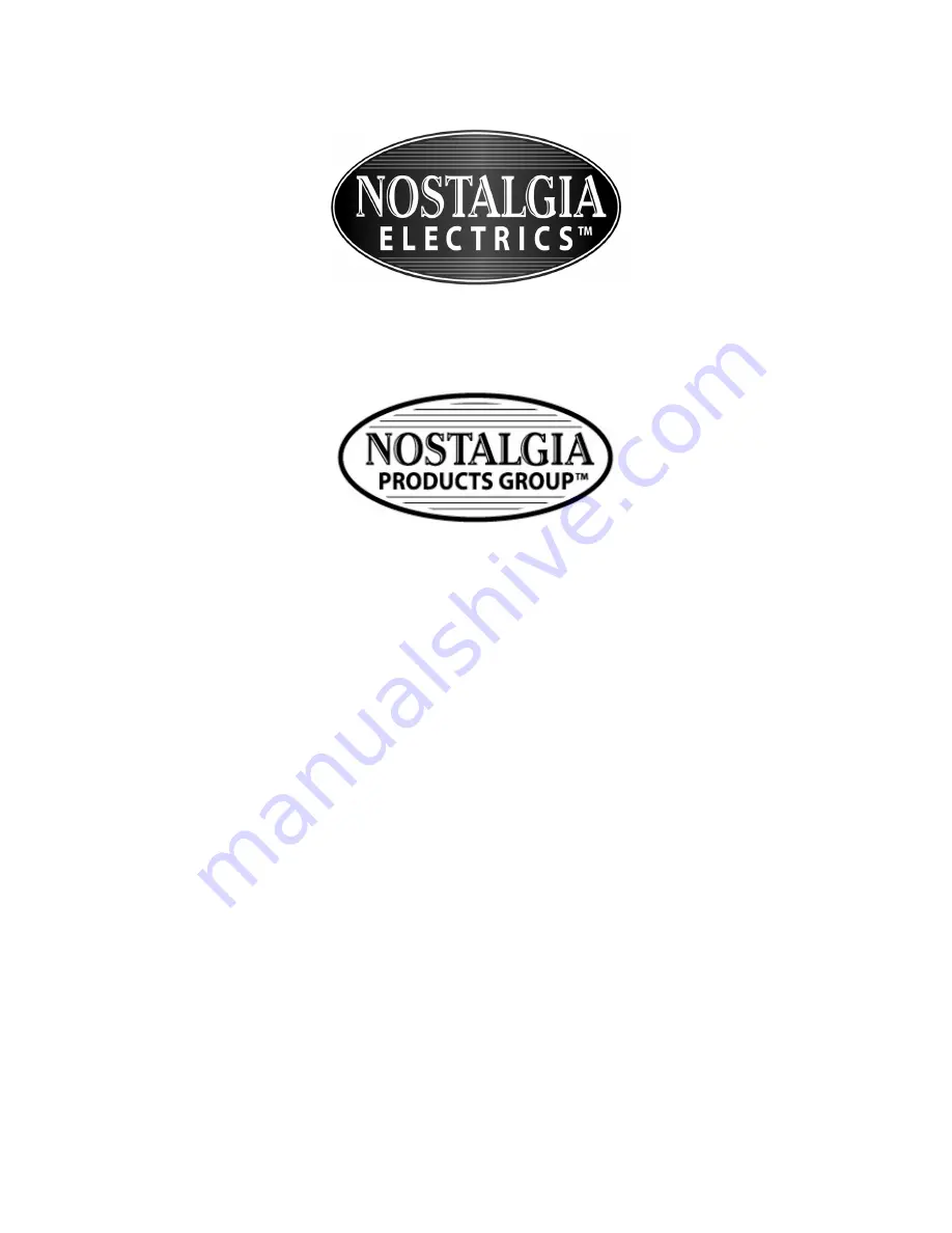 Nostalgia Electrics SCM-502 Instruction Manual Download Page 17