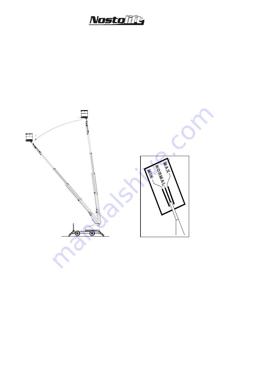 Nostolift XS240 Operation & Maintenance Manual Download Page 29