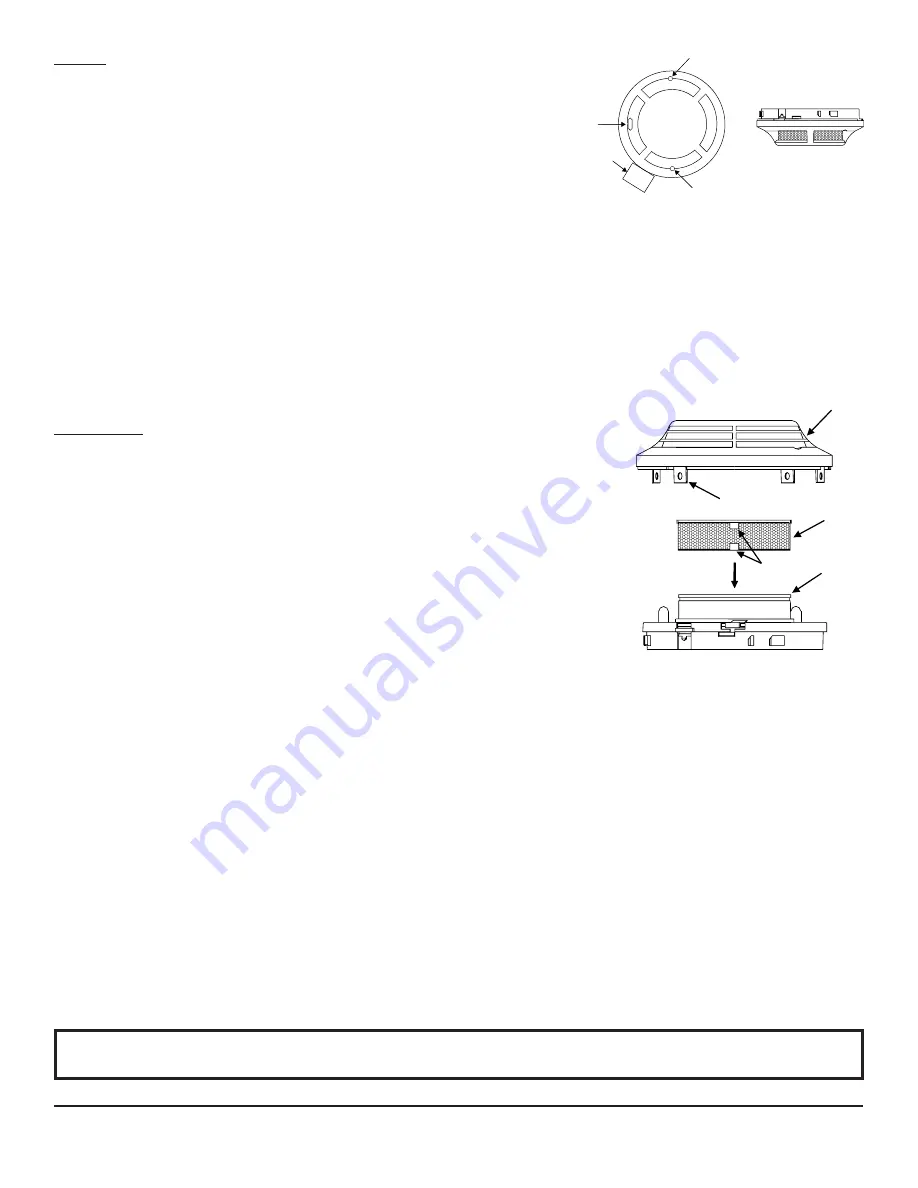 Notifier CP-651 Installation And Maintenance Instructions Download Page 2