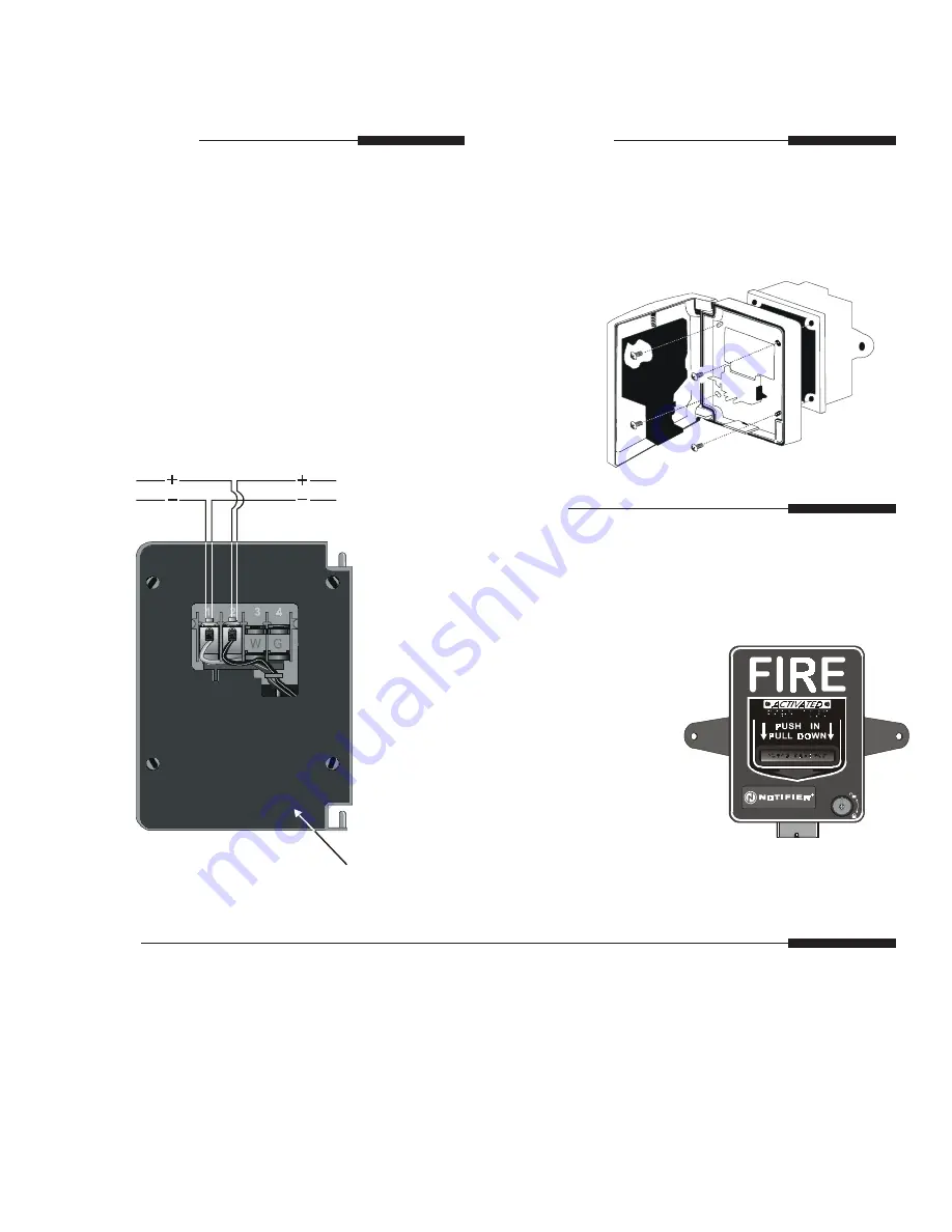 Notifier NBG-12LO Quick Start Manual Download Page 2