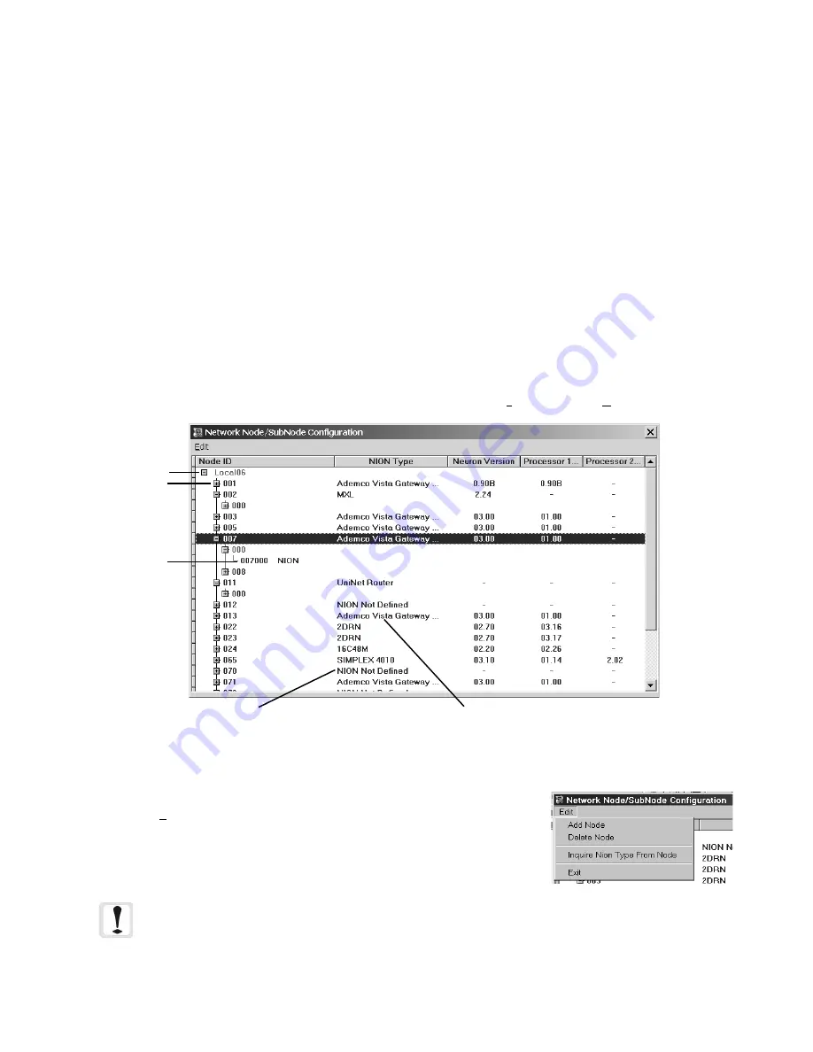 Notifier VGM NION UniNet 2000 Скачать руководство пользователя страница 19