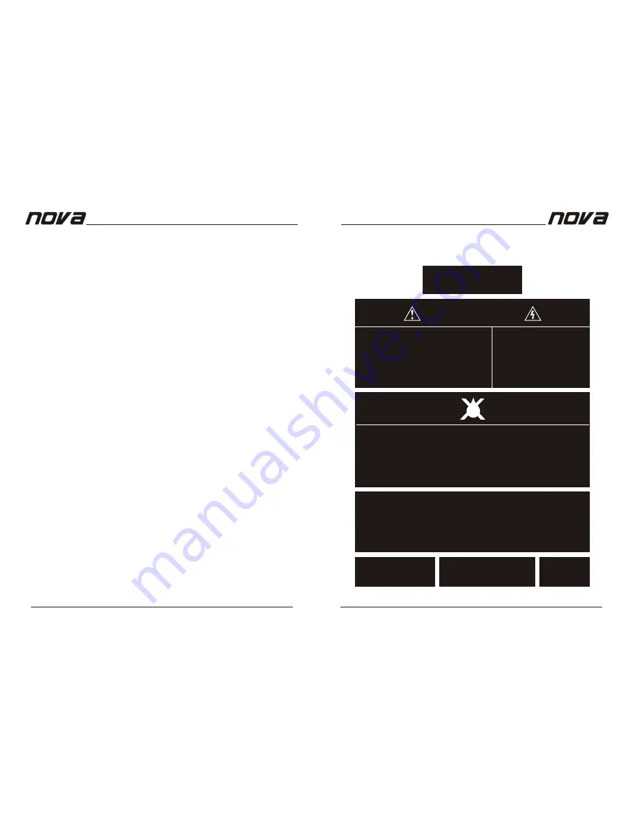 Nova DXI8200 Скачать руководство пользователя страница 3