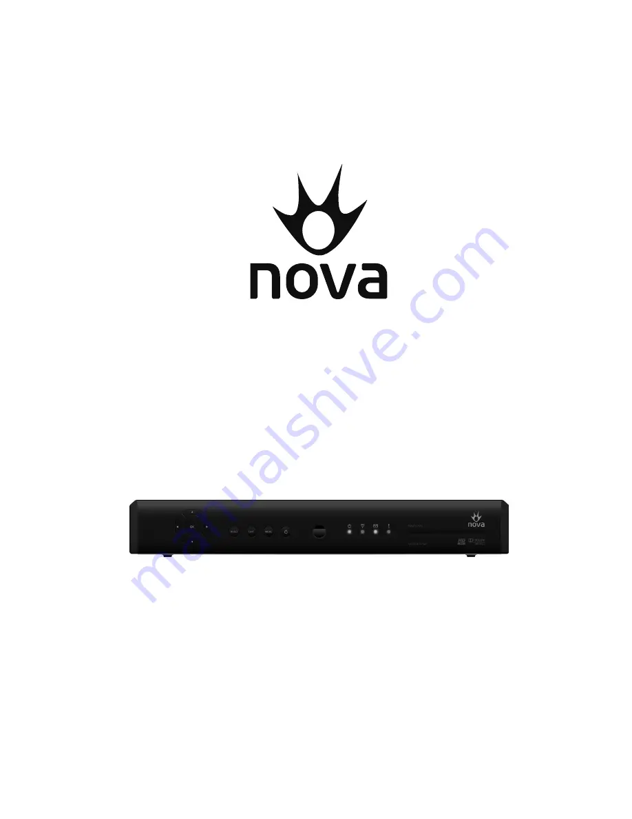 Nova NovaBox HD 831 Manual Download Page 1