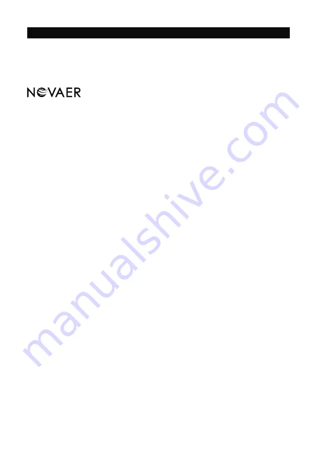 novaer INUK 2.6 C01 Operation Manual Download Page 18