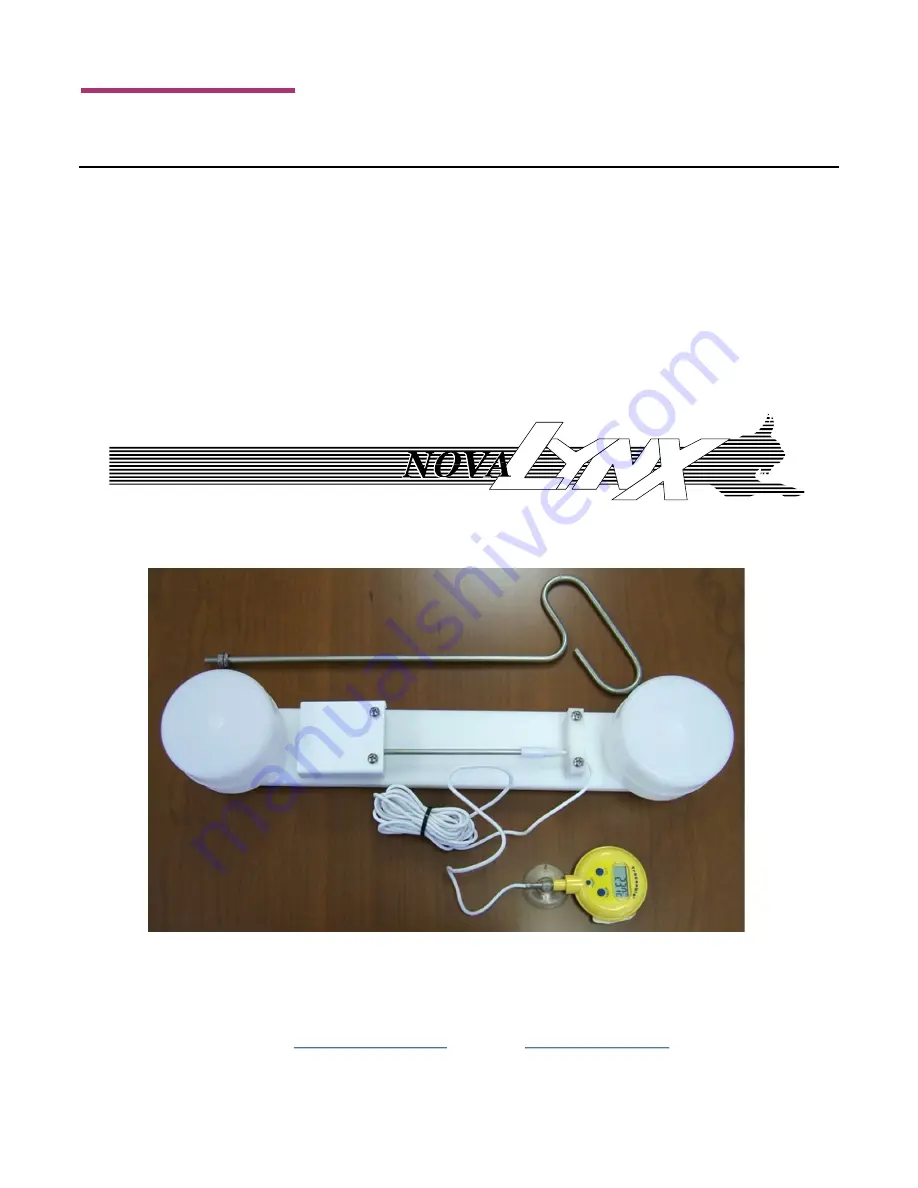 Novalynx 255-212D Скачать руководство пользователя страница 1