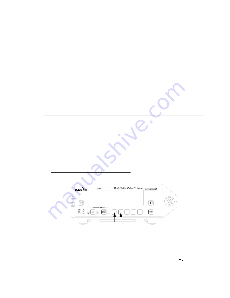 Novametrix Medical Systems MARS PO2 TECH 2001 Service Manual Download Page 32