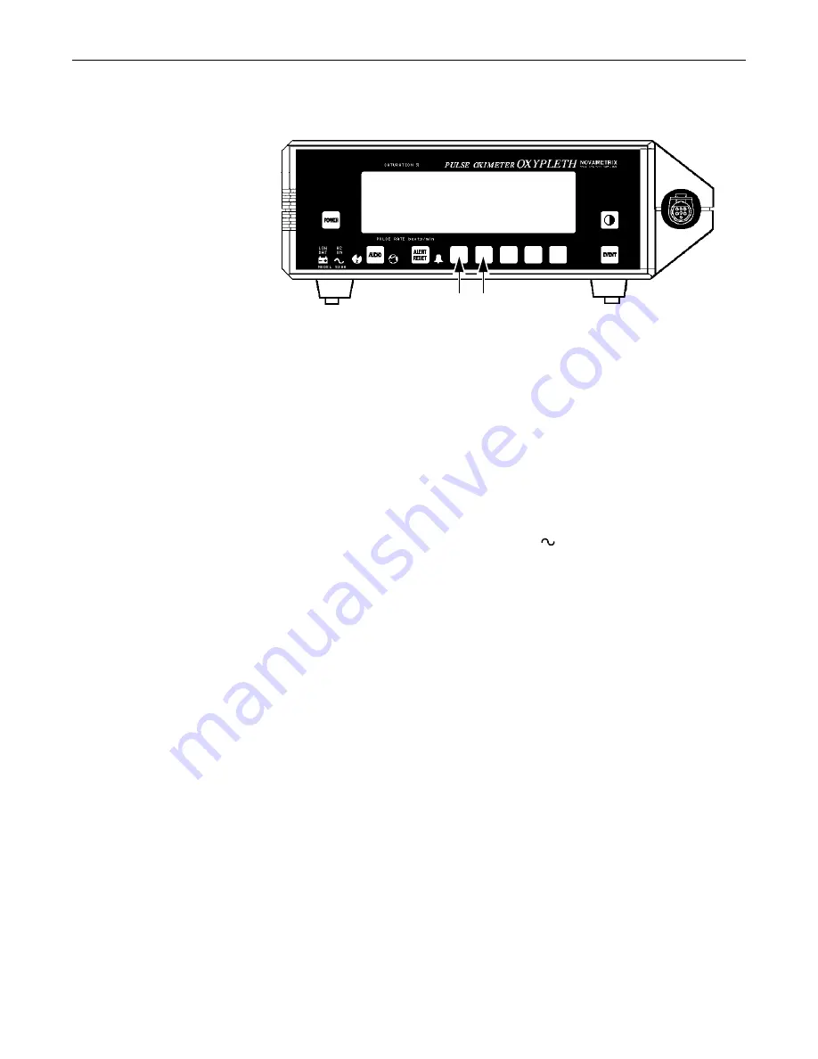 Novametrix Medical Systems OXYPLETH 520A Скачать руководство пользователя страница 64