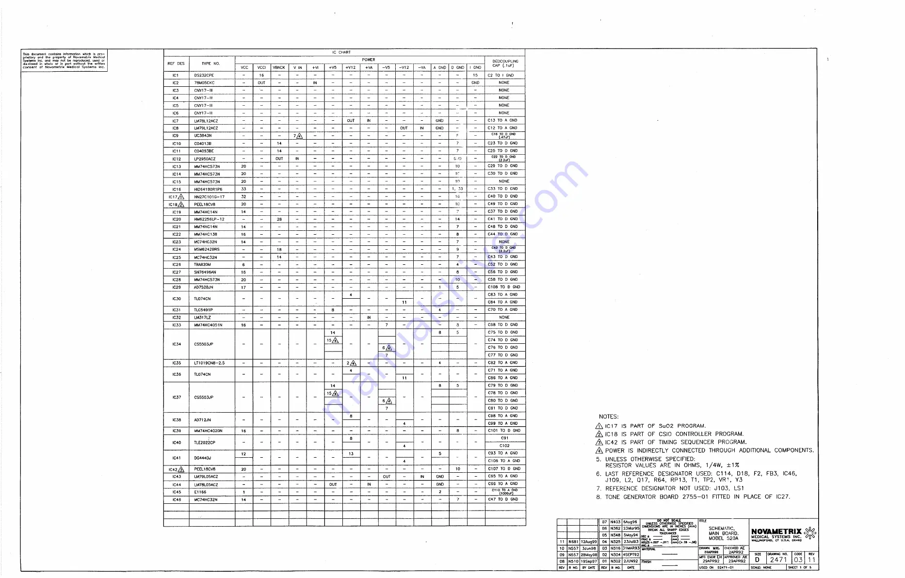 Novametrix Medical Systems OXYPLETH 520A Скачать руководство пользователя страница 114