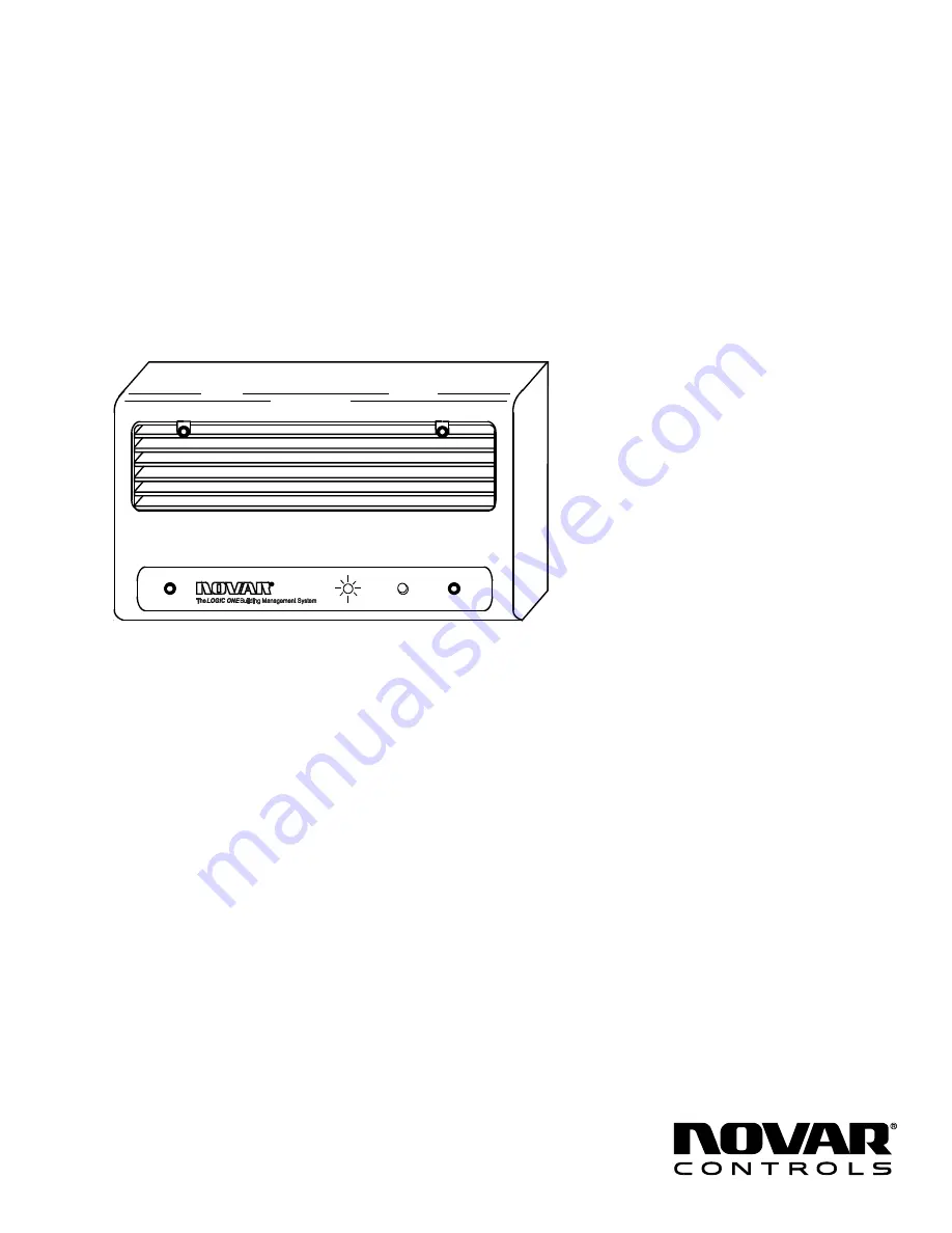 Novar ETM-2040 Installation Instructions Manual Download Page 1