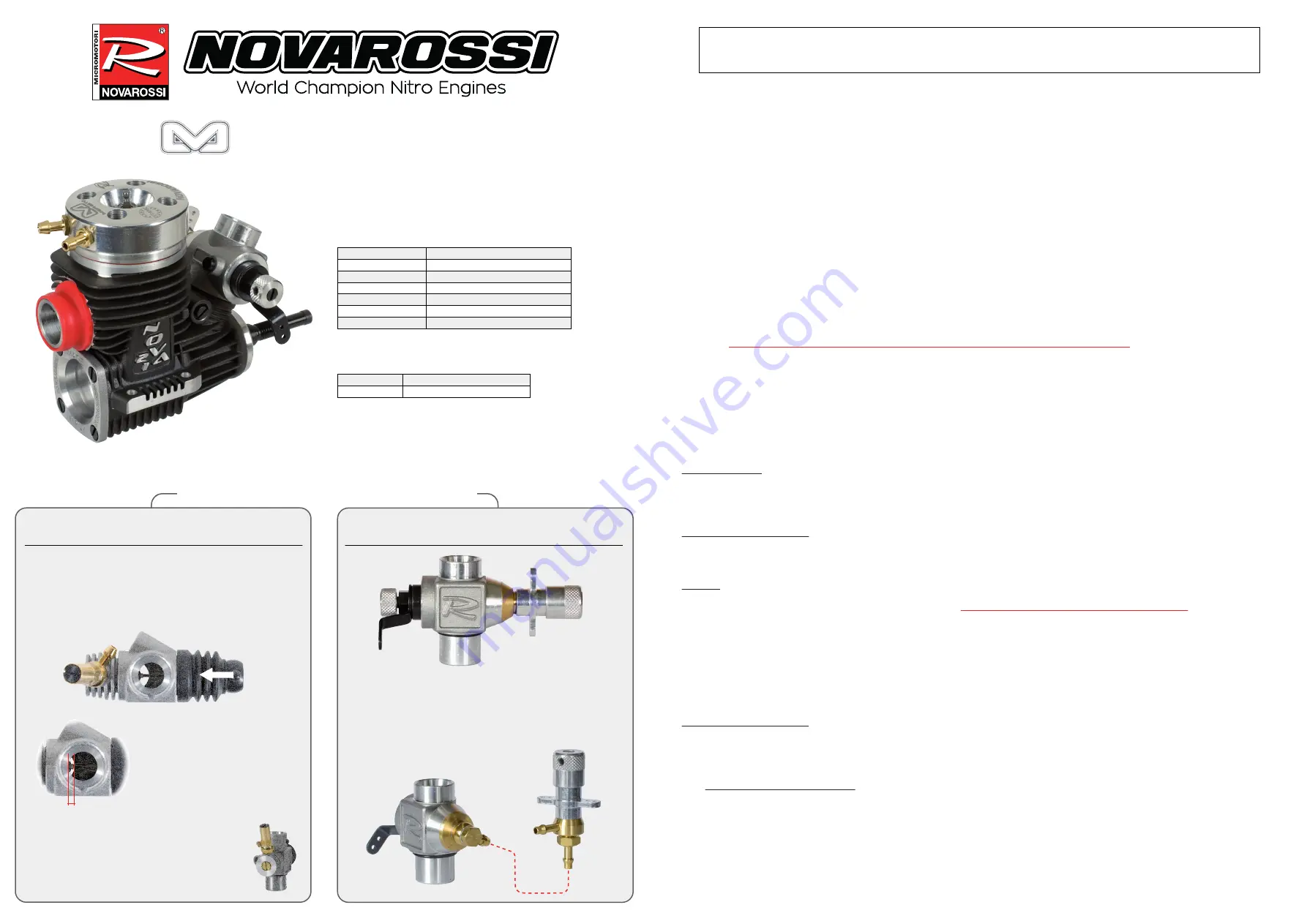 Novarossi MEPHISTO.21 MARINE Скачать руководство пользователя страница 1