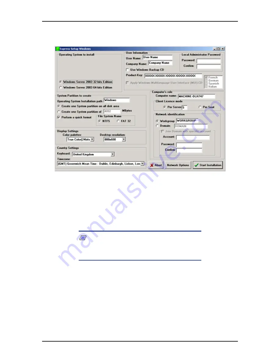 NovaScale r410 e1 User Manual Download Page 239