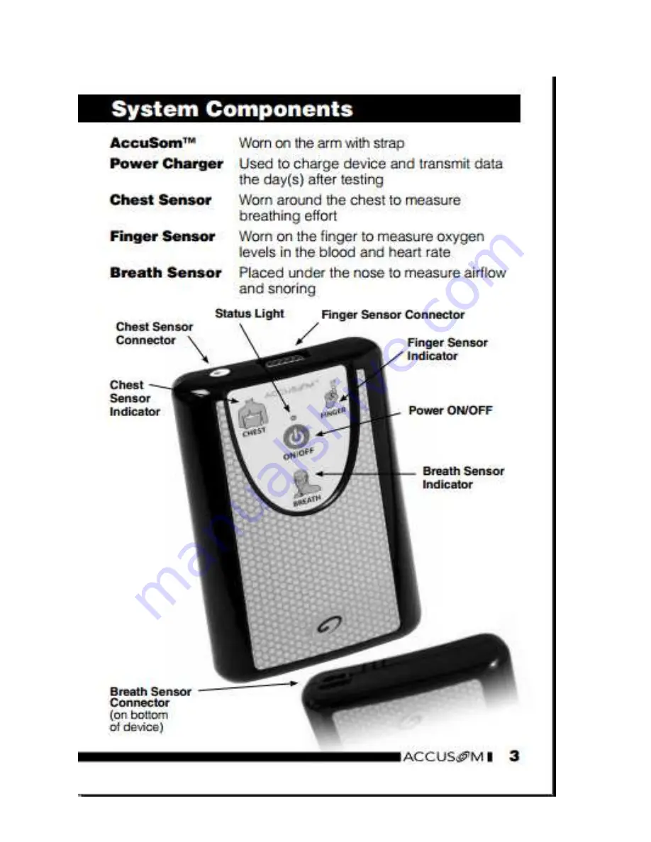 Novasom Accusom Assembly & User Manual Download Page 4