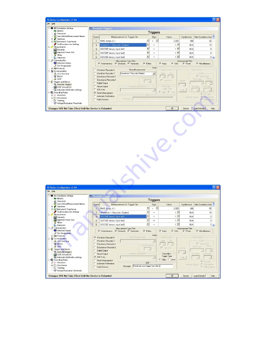 Novatech Bitronics M87X Series Manual Download Page 161