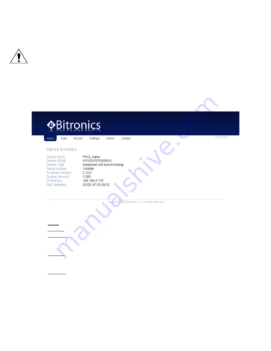 Novatech Bitronics PowerPlex II User Manual Download Page 54