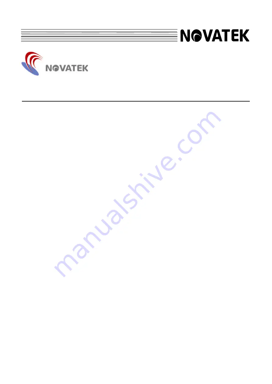 Novatek NT6862-5 Series Скачать руководство пользователя страница 1