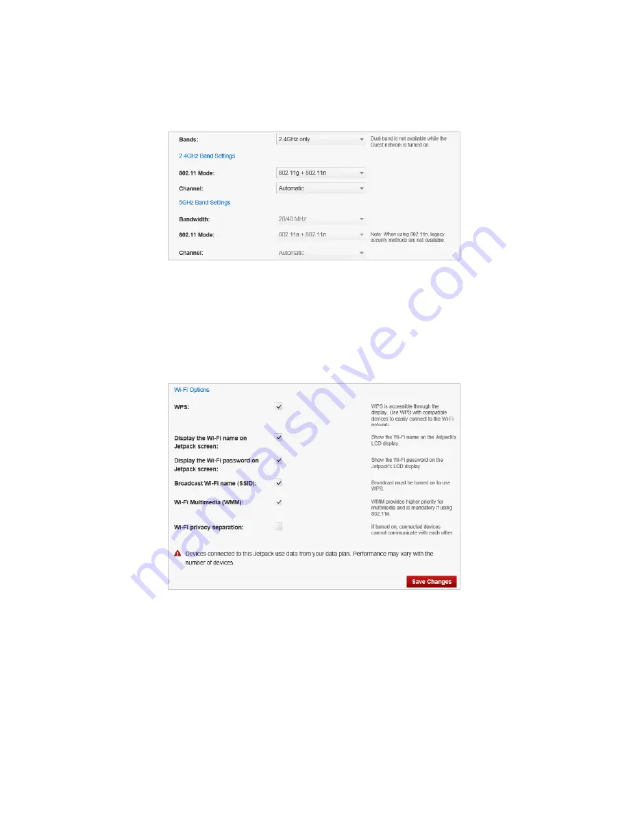 Novatel MiFi 6620L User Manual Download Page 65