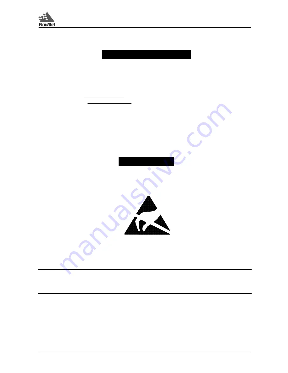 Novatel MiLLennium OM-20000040 User Manual Download Page 7