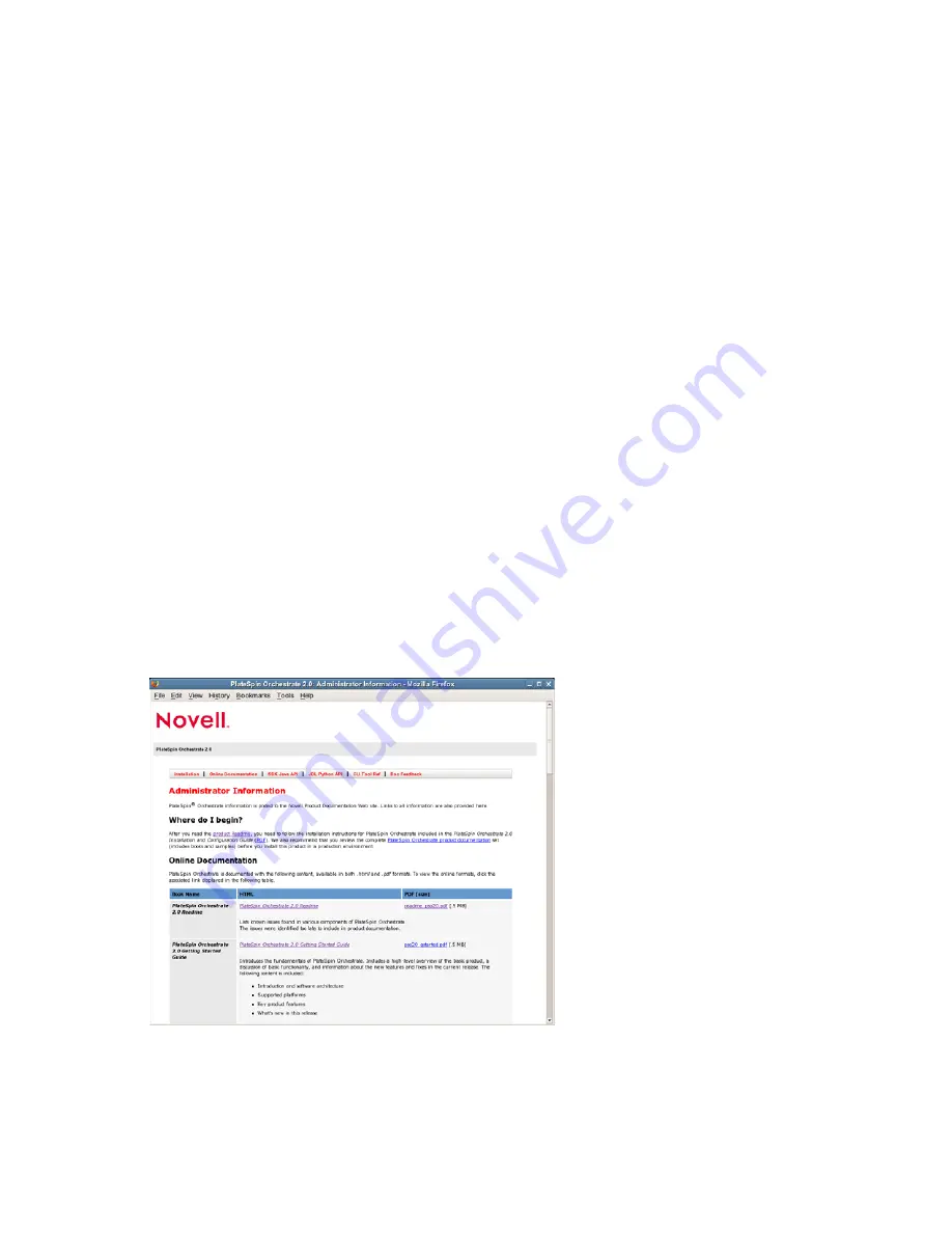 Novell PLATESPIN ORCHESTRATE 2.0.2 Installation And Configuration Manual Download Page 73