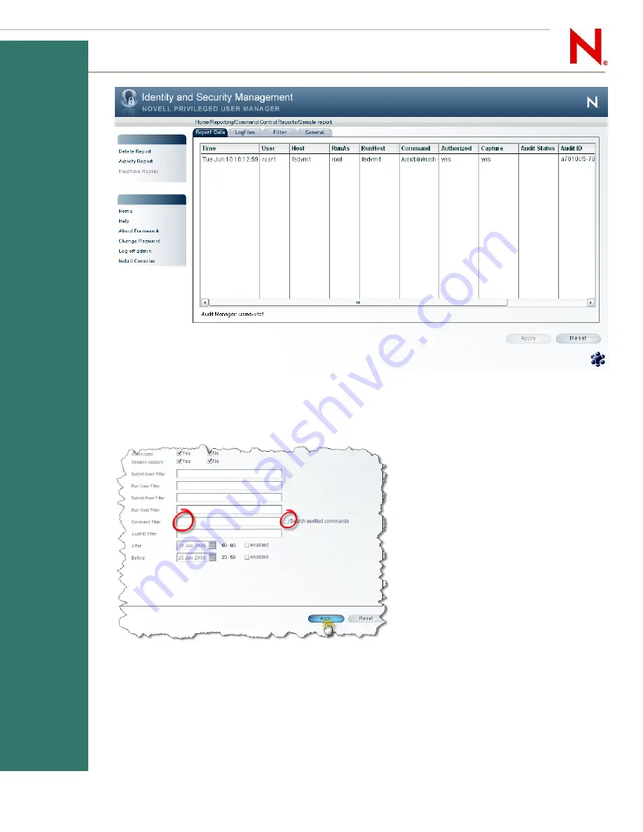 Novell PRIVILEGED USER MANAGER 2.2 Quick Start Manual Download Page 30